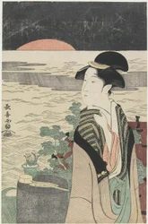 Une beauté regardant le premier lever de soleil, 1793-1796